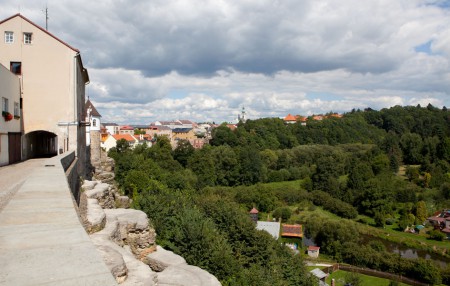 zadomí v historickém centru Nového Města nad Metují